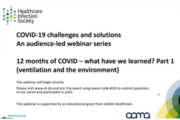 The Healthcare Infection Society Audience-Led Webinar Series