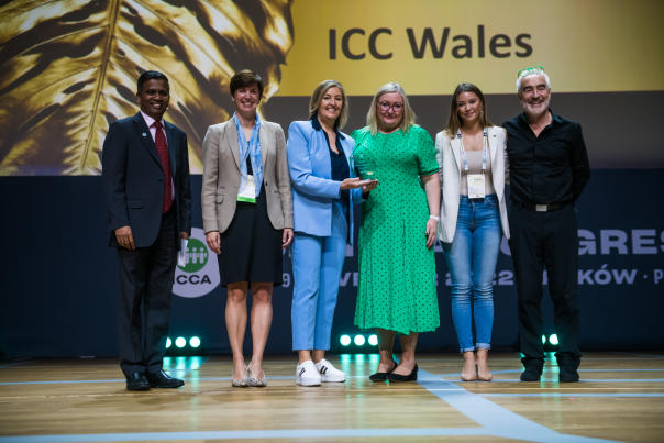 ICC Wales winner of the ICCA Best Marketing Award 2022 edition