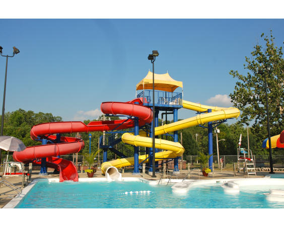 Ellis Park and Gill Family Aquatic Center Slide