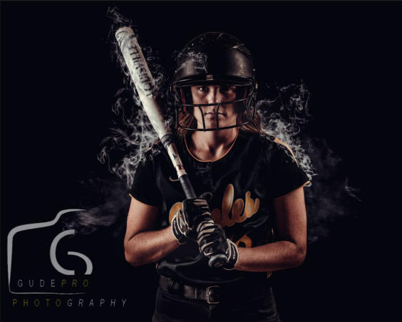 GudePro Photography & Video - Senior Photo Softball Player