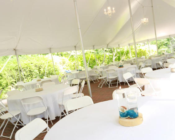 Barn at Kennedy Farm - Outdoor Wedding Set Up