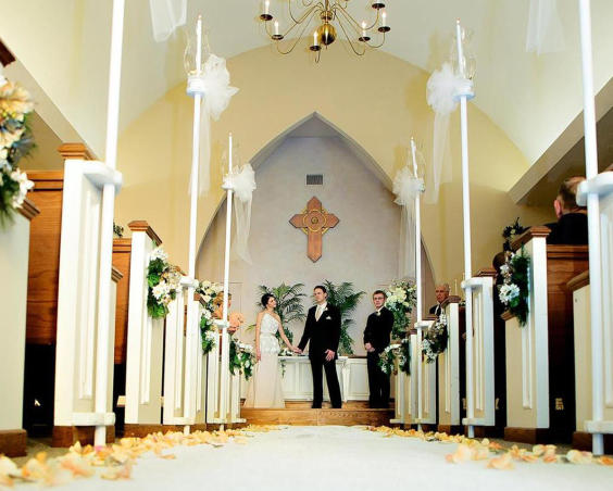 Morning Star Wedding Chapel - Indoor Ceremony by Capturing You