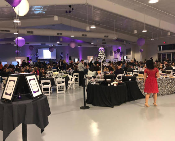 Binford Pavilion at Lucas Oil Indianapolis Raceway Park - Reception with Buffet Table