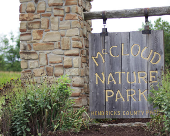McCloud Nature Park - Sign