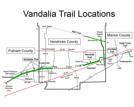 Vandalia Trail Map
