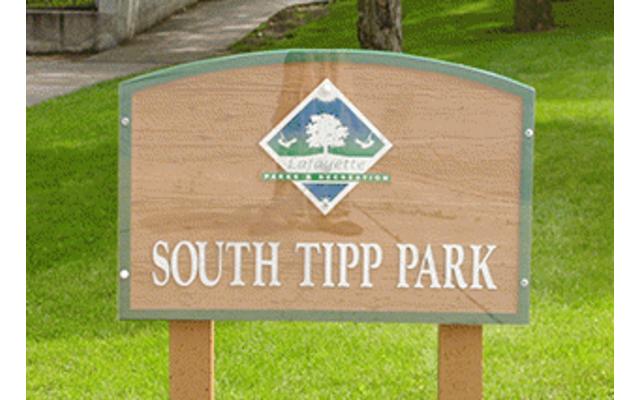 South Tipp Park Sign