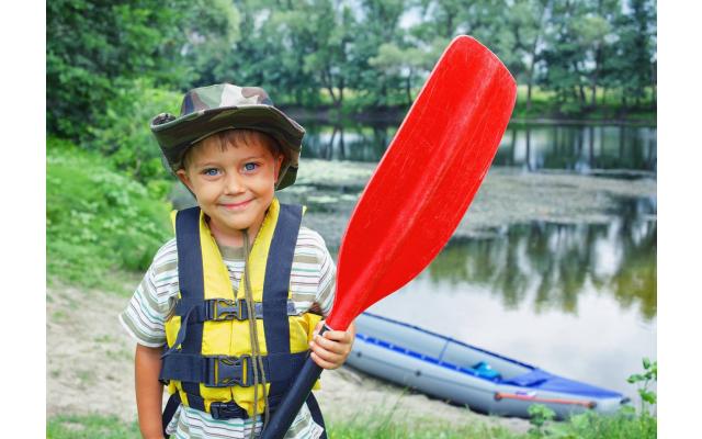 Wabash River Child Canoe Paddle