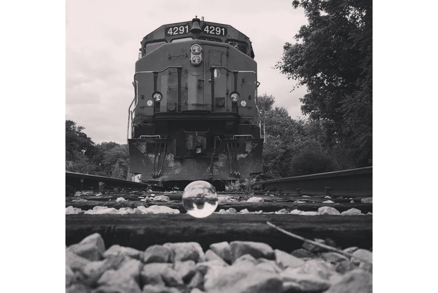 Train on Tracks