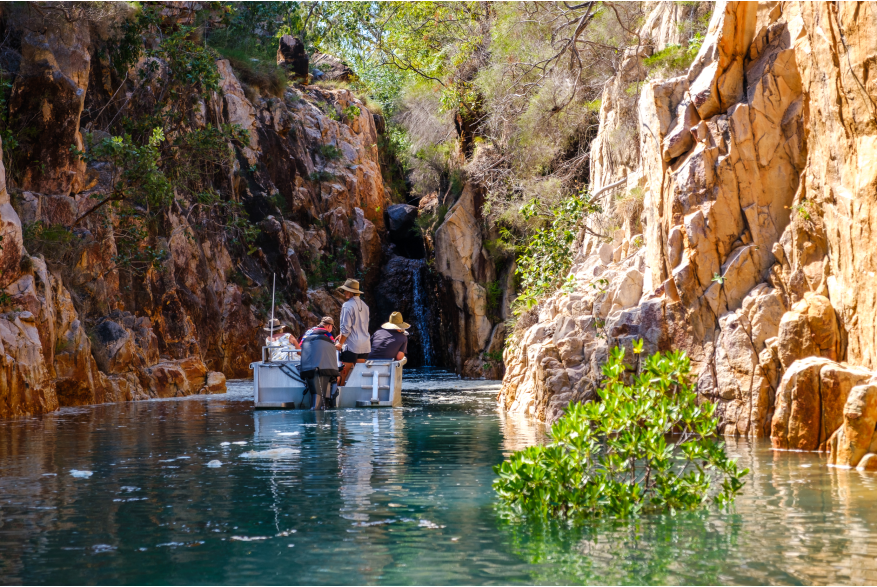 Journey through remote creeks and dramatic landscapes on a tender cruise.
