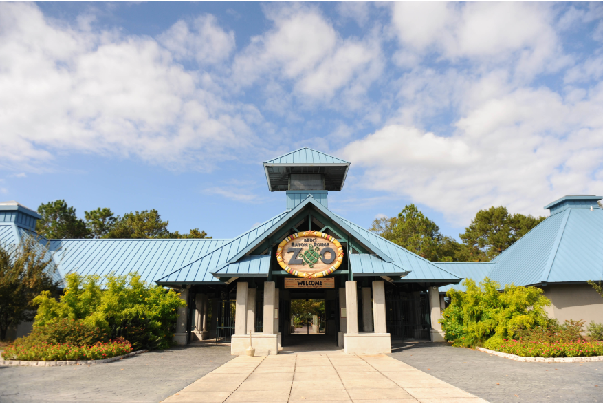 Entrance to the Baton Rouge Zoo