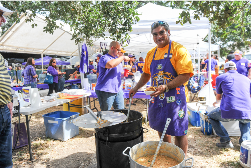 LSU Football and Tailgating