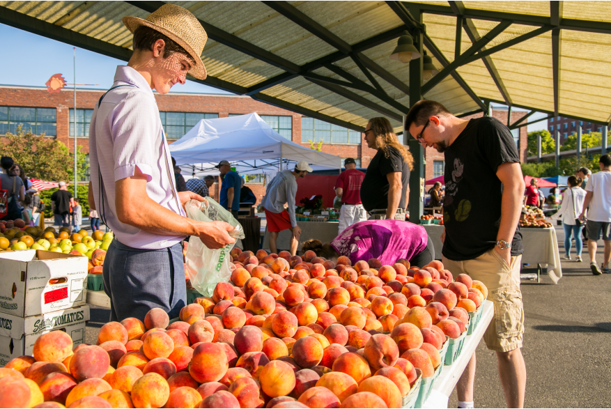 bloomington farmers market
