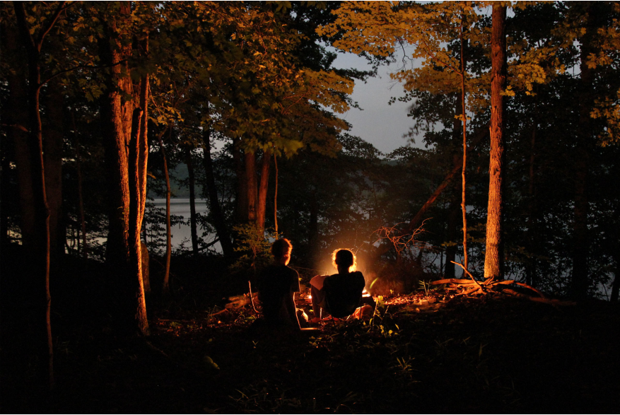 Camping in Deam Wilderness