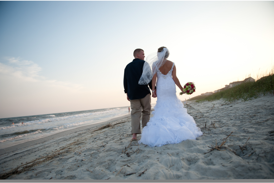 bride-groom-on-beach-nc-beach-wedding