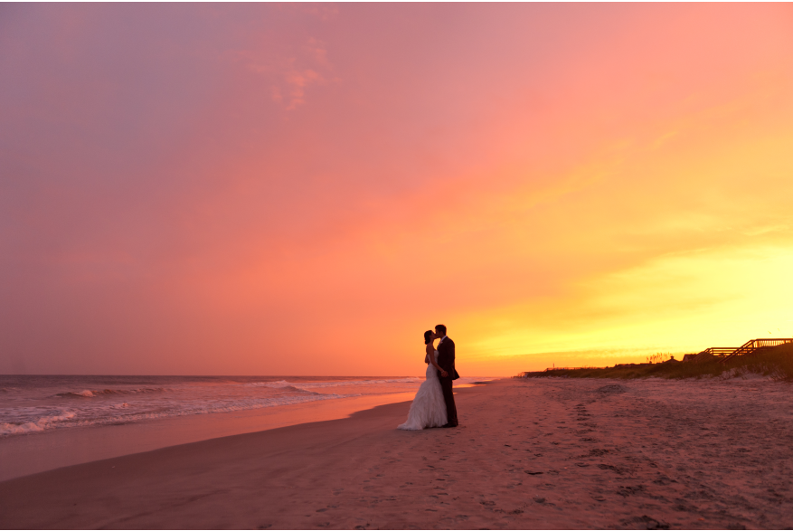 nc-beach-wedding-sunset