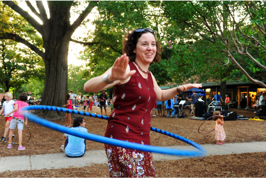 Hula Hooping at Weaver Street Market.jpg