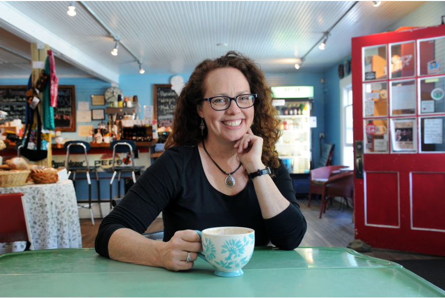 Susan Palm Siplon at Johnny's.JPG