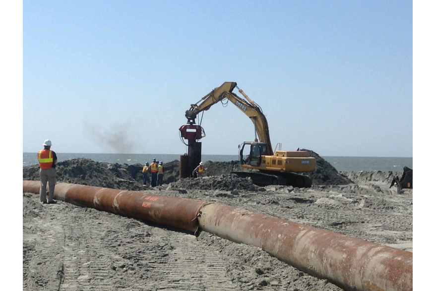 May 15 Folly Beach County Park Shore Stabilization