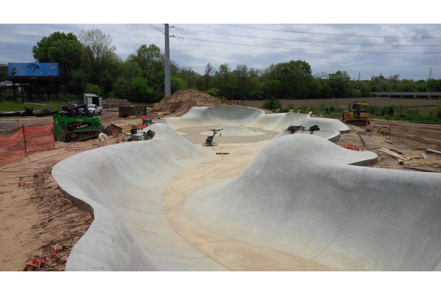 CCPRC Skatepark - 3.30.16 Snake Run Complete
