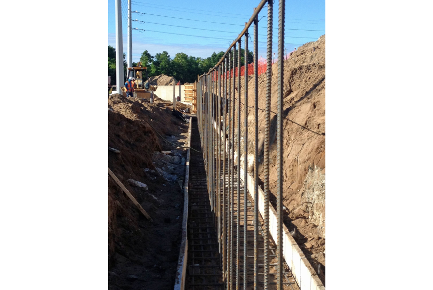 CCPRC Skate Park Retaining Wall - 5.6.16