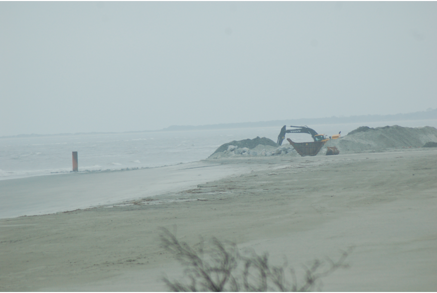 June 4 Folly Beach County Park Shore Stabilization