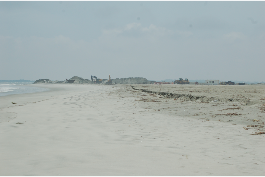 June 4 Folly Beach County Park Shore Stabilization