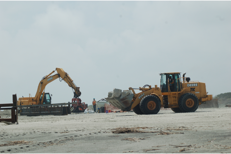 June 4 Folly Beach County Park Shore Stabilization