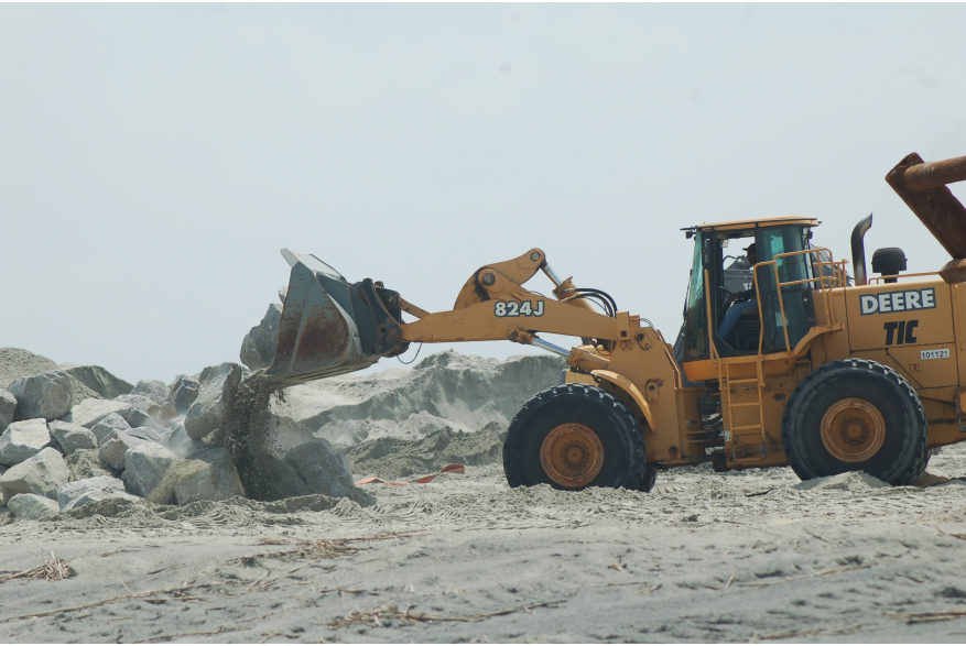 June 4 Folly Beach County Park Shore Stabilization