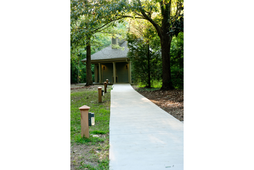 Restrooms Edisto Hall at James Island County Park