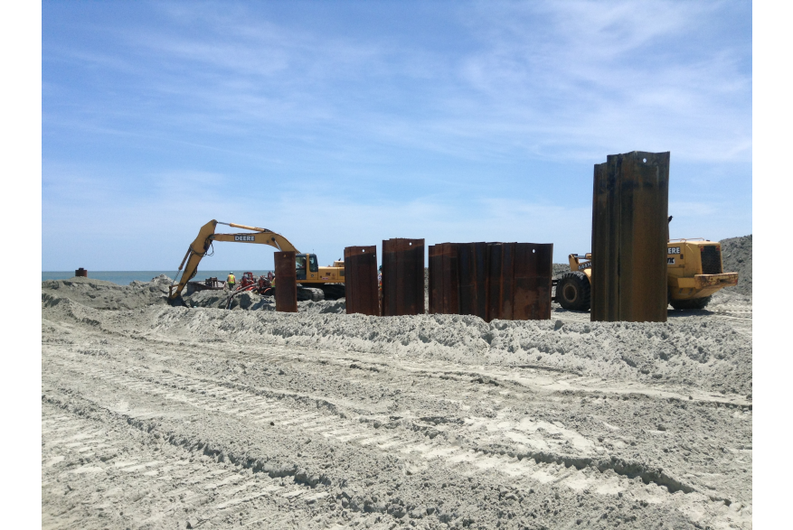 May 28 Folly Beach County Park Shore Stabilization