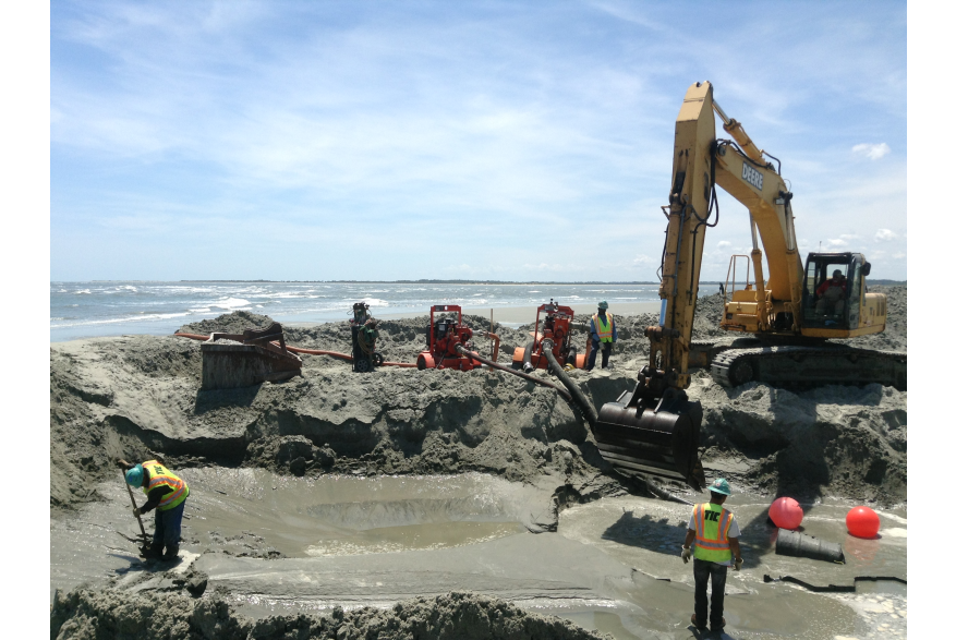 May 28 Folly Beach County Park Shore Stabilization