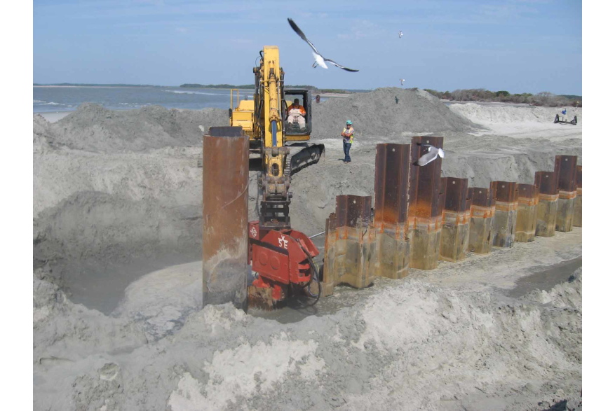 May 17 Folly Beach County Park Shore Stabilization