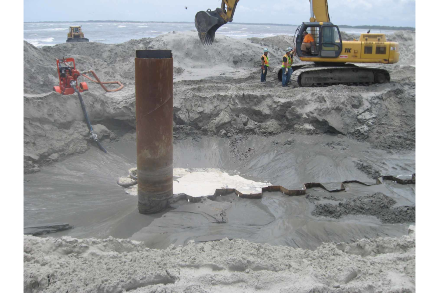 May 20 Folly Beach County Park Shore Stabilization