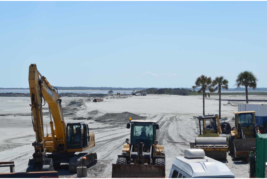 May 14 Folly Beach County Park Shore Stabilization
