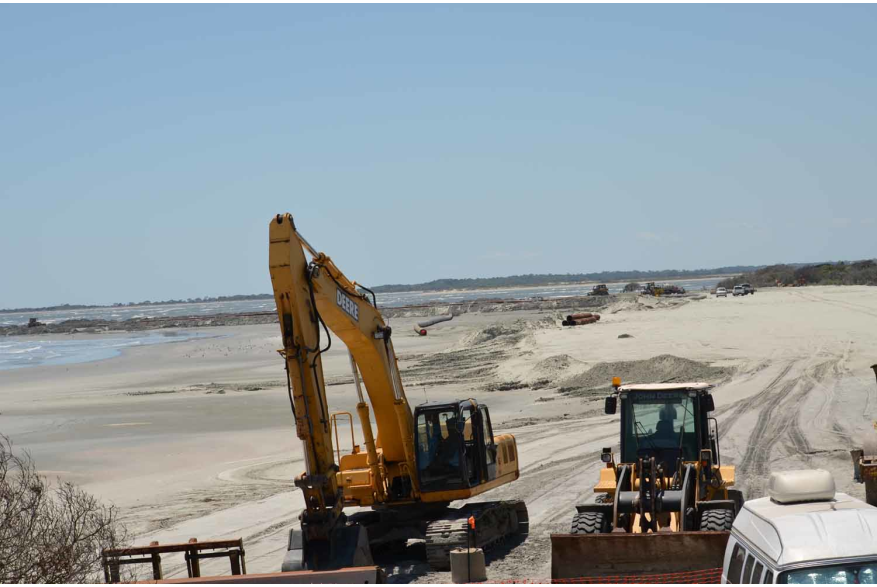May 14 Folly Beach County Park Shore Stabilization