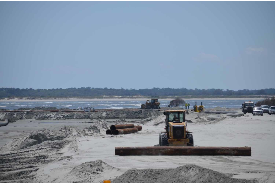 May 14 Folly Beach County Park Shore Stabilization