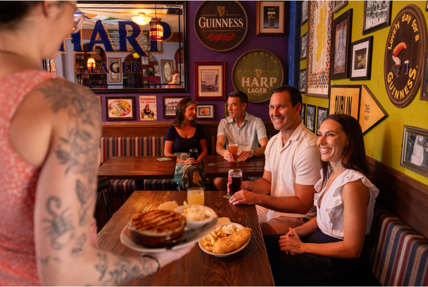 Food Served at the Celtic Ray