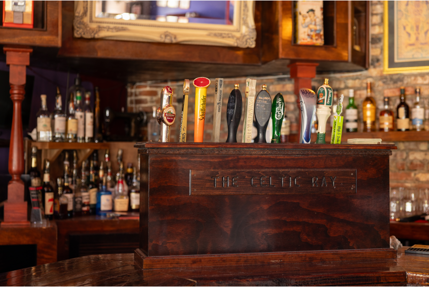 Bar Taps at the Celtic Ray