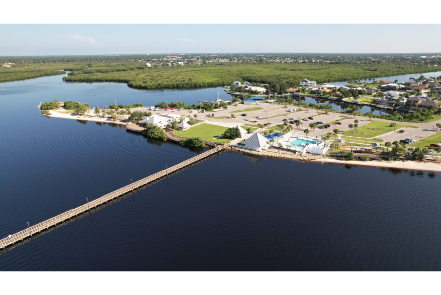 Aerial Port Charlotte Beach Park