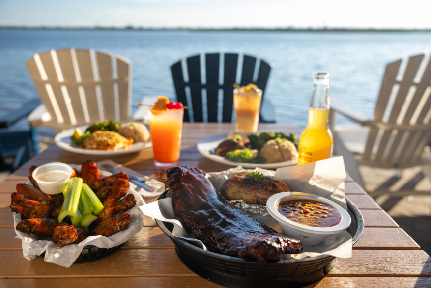 Food with a View at Lighthouse Grill & Tiki Bar