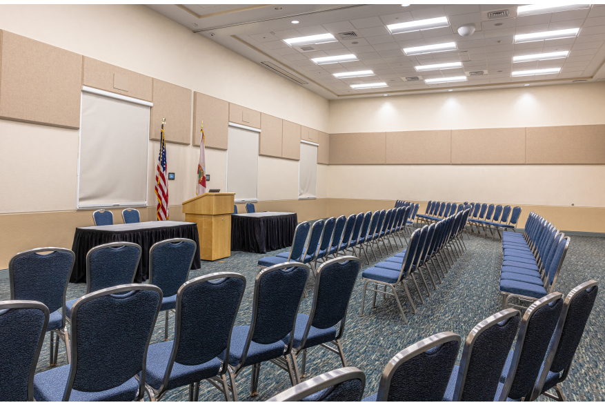 Charlotte Harbor Event & Conference Center Theater Room Setup