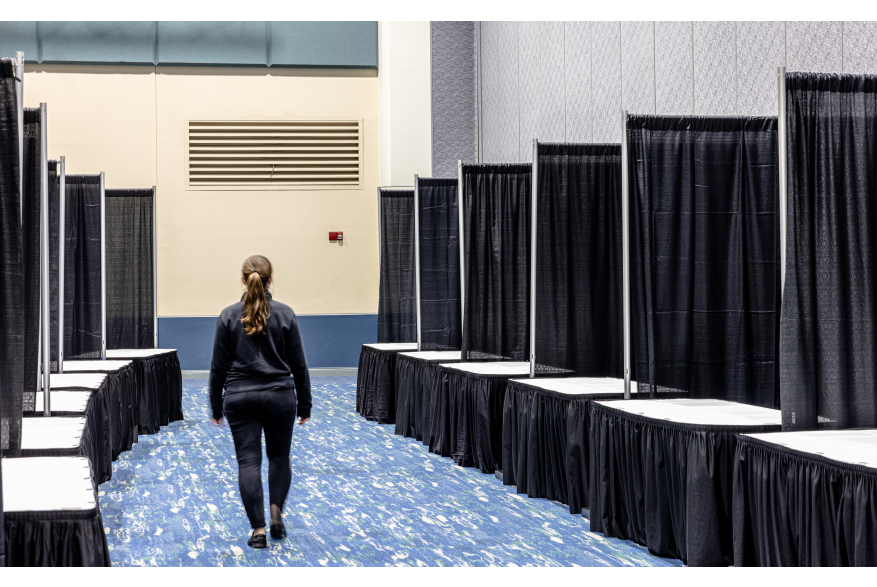 Trade Show Booth Setup