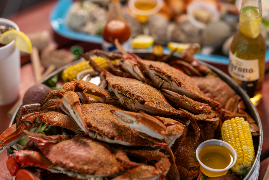 Peace River Seafood Bluecrab Platter