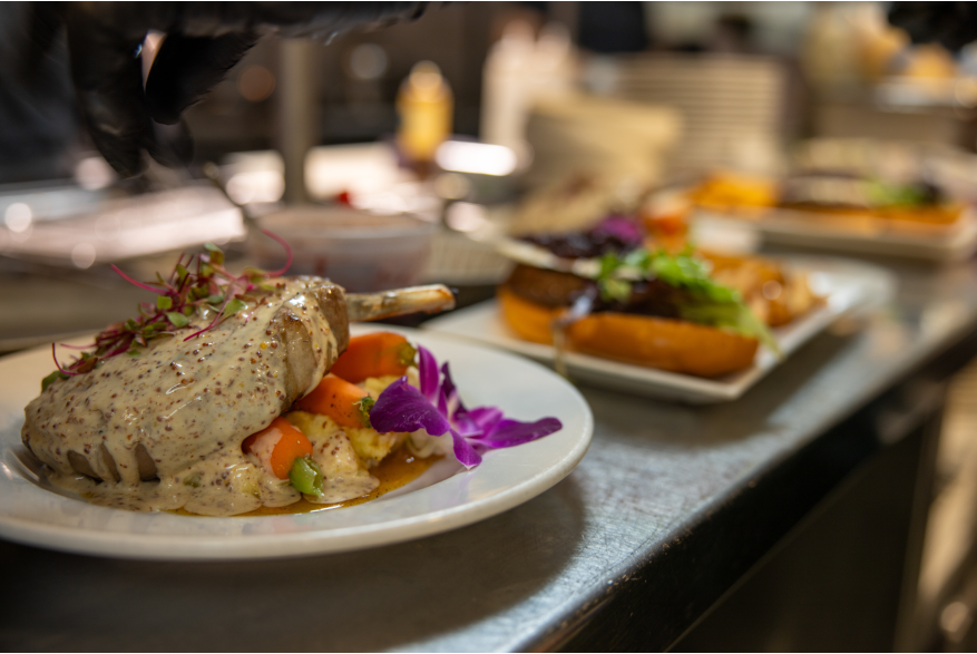 Kitchen Prep at Winesett House