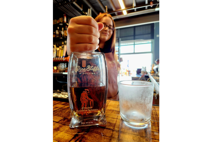 Pine Bluffs Whiskey at The Railspur