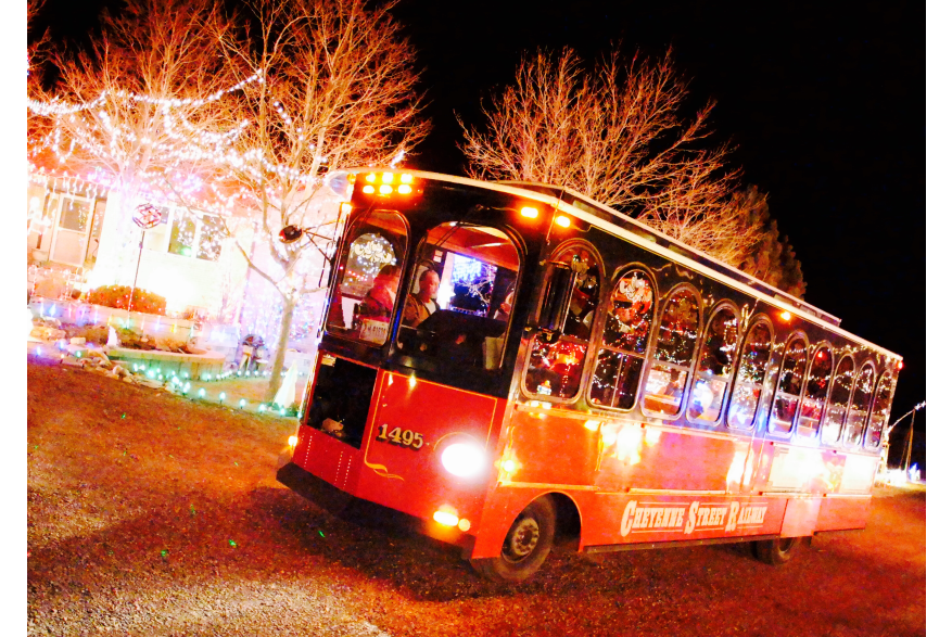 Christmas Light Tour Trolley