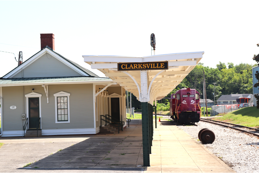 a historic train depot