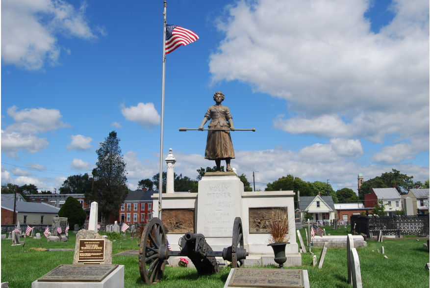 Molly Pitcher Statue