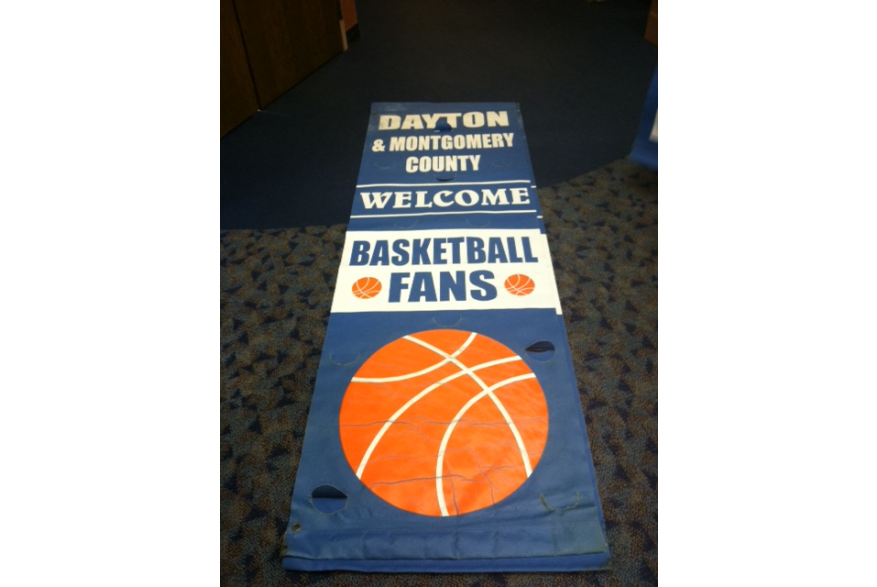 NCAA Street pole banner photo