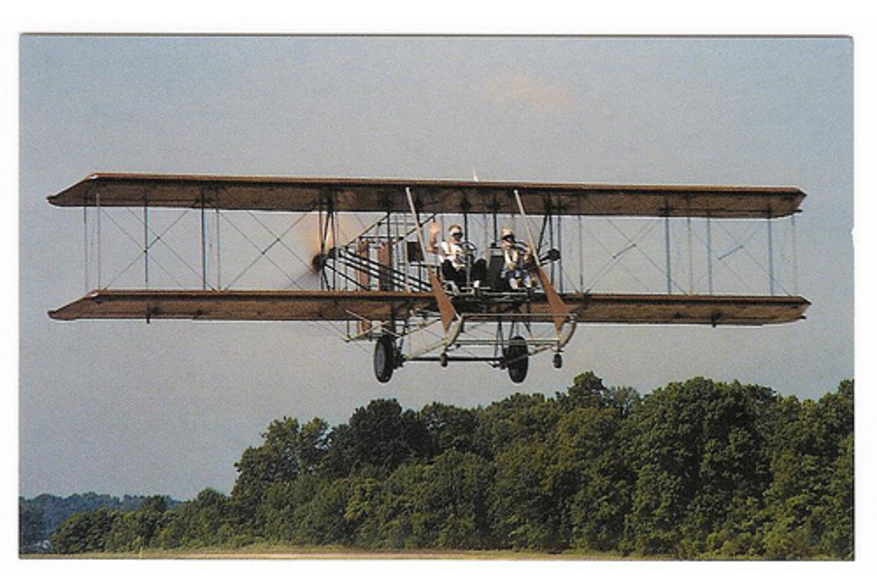 wright b flyer plane in dayton